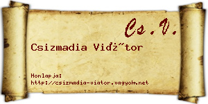 Csizmadia Viátor névjegykártya